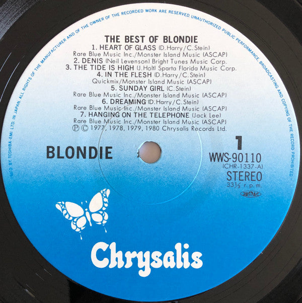 Blondie - The Best Of Blondie (Vinyl, LP, Compilation)
