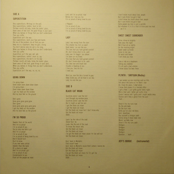 Beck, Bogert & Appice - Beck, Bogert & Appice Live (Vinyl, LP, Album, Stereo) Very Good Plus (VG+) / Good Plus (G+)