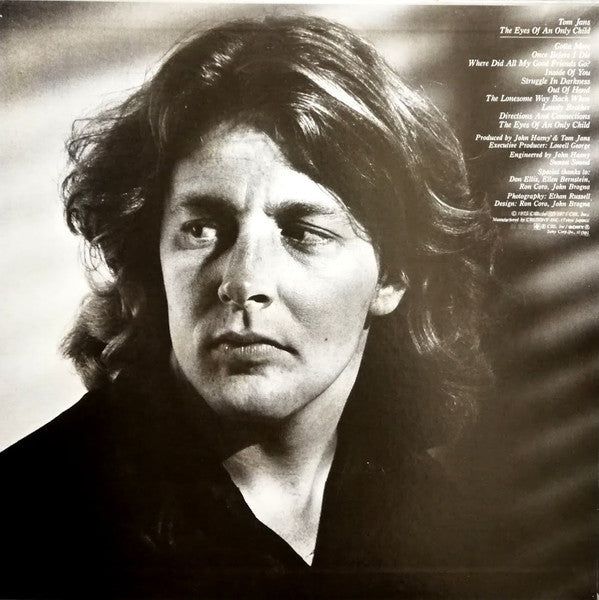 Tom Jans - The Eyes Of An Only Child (Vinyl, LP, Album) Very Good Plus (VG+) / Very Good Plus (VG+)