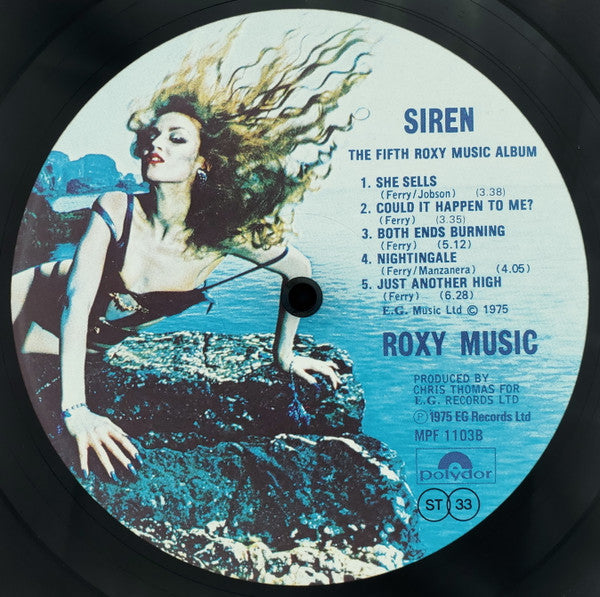 Roxy Music - Siren (Vinyl, LP, Album, Reissue, Stereo)