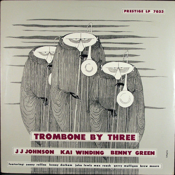 J.J. Johnson - Trombone By Three (Vinyl, LP, Compilation, Reissue) Very Good (VG) / Very Good (VG)