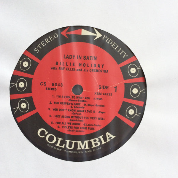 Billie Holiday - Lady In Satin (Vinyl, LP, Album, Reissue, Remastered) Near Mint (NM or M-) / Near Mint (NM or M-)