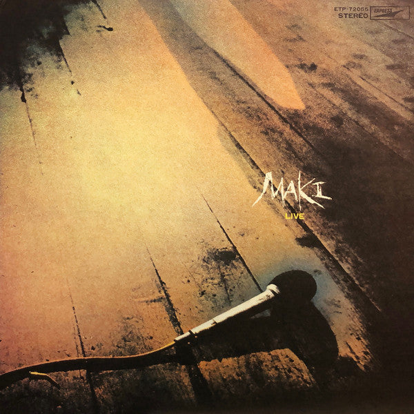 Maki Asakawa - Live (Vinyl, LP, Album, Reissue, Stereo)