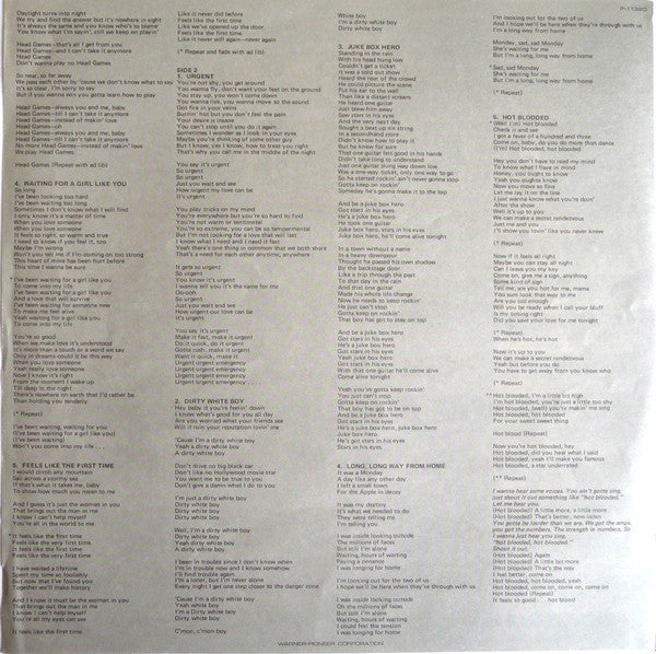 Foreigner - Records (Vinyl, LP, Compilation) Very Good Plus (VG+) / Very Good Plus (VG+)