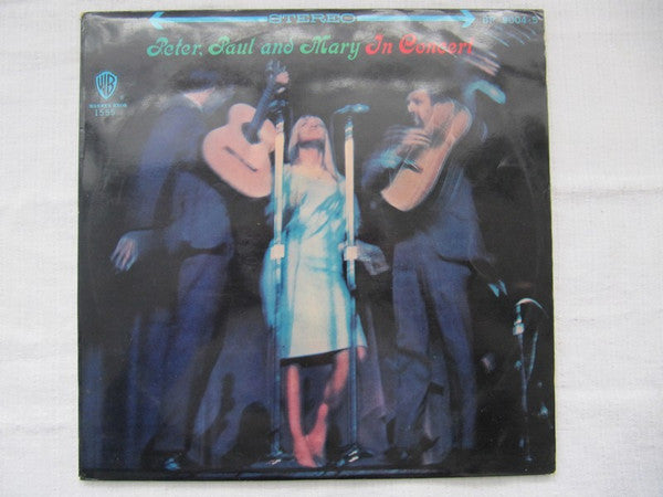 Peter, Paul & Mary - In Concert (2xVinyl, LP, Album, Stereo) Very Good (VG) / Very Good Plus (VG+)