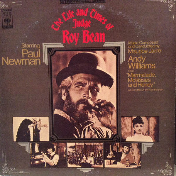 Maurice Jarre - The Life And Times Of Judge Roy Bean (The Original Soundtrack Recording) (Vinyl, LP, Album, White Label) Very Good Plus (VG+) / Very Good Plus (VG+)