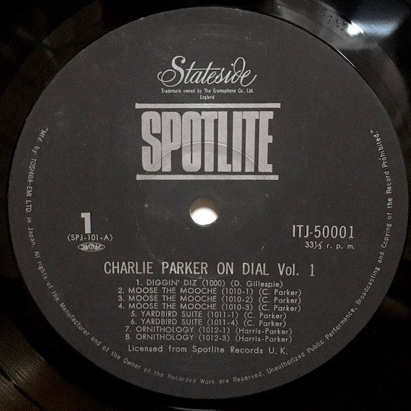 Charlie Parker - Charlie Parker On Dial Volume 1 (Vinyl, LP, Compil...