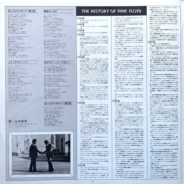 Pink Floyd - Wish You Were Here = 炎 (あなたがここにいてほしい) (Vinyl, LP, Albu...