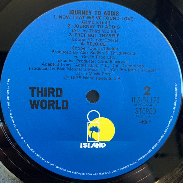 Third World - Journey To Addis (Vinyl, LP, Album) Very Good Plus (VG+) / Very Good Plus (VG+)