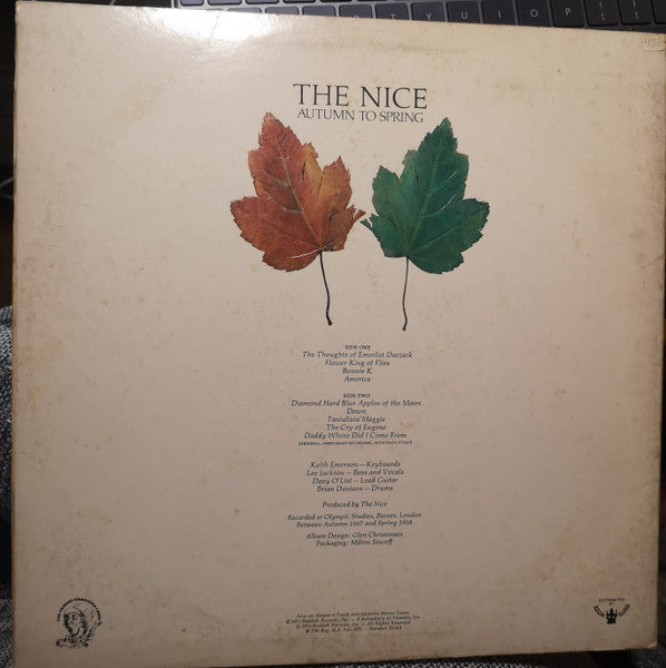 The Nice - Autumn To Spring (Vinyl, LP, Album, Compilation) Very Good (VG) / Very Good (VG)