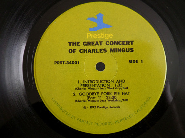 Charles Mingus - The Great Concert Of Charles Mingus (Vinyl, LP, Al...