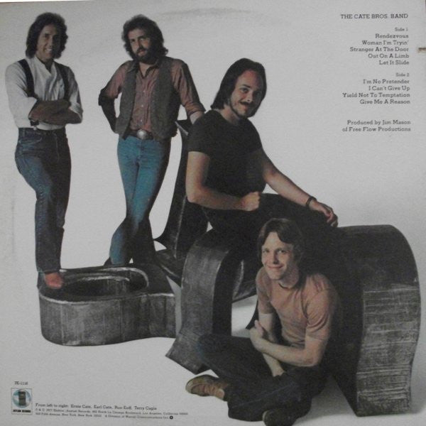 Cate Bros. Band - The Cate Bros. Band (Vinyl, LP, Album, Stereo) Good Plus (G+) / Very Good (VG)