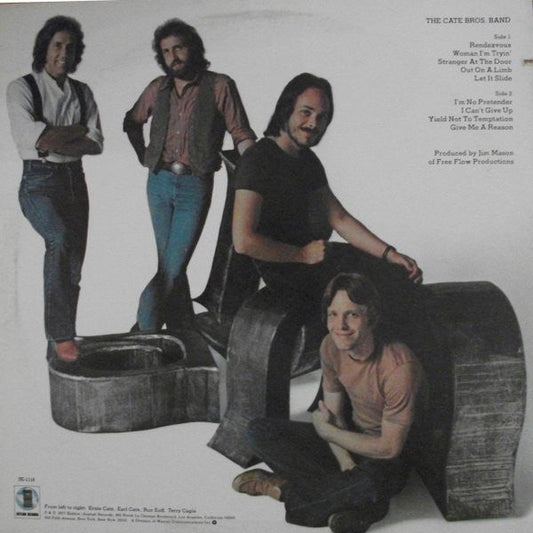 Cate Bros. Band - The Cate Bros. Band (Vinyl, LP, Album, Stereo) Good Plus (G+) / Very Good (VG)