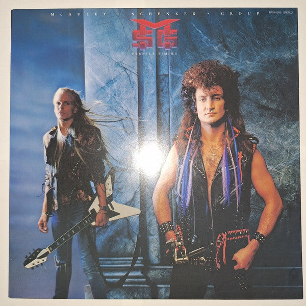 McAuley Schenker Group - Perfect Timing (Vinyl, LP, Album, Stereo) Very Good Plus (VG+) / Very Good (VG)