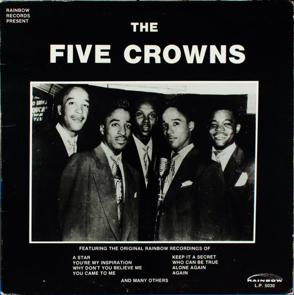 The Five Crowns - The Rainbow Sessions (Vinyl, LP, Album, Compilation) Good Plus (G+) / Very Good (VG)