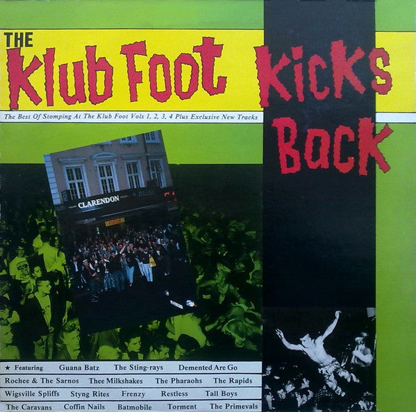 Various - The Klub Foot Kicks Back (Vinyl, LP, Compilation) Very Good (VG) / Good Plus (G+)