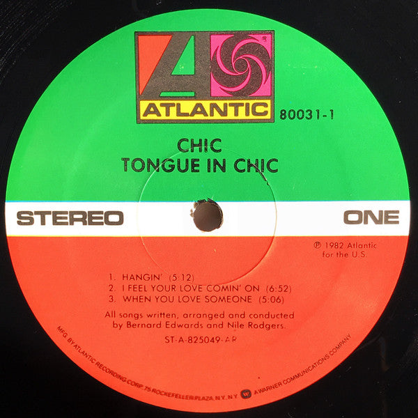 Chic - Tongue In Chic (Vinyl, LP, Album) Good Plus (G+) / Very Good (VG)