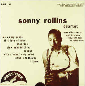Sonny Rollins Quartet - Sonny Rollins Quartet (Vinyl, LP, 10", Album, Reissue, Mono) Very Good Plus (VG+) / Very Good Plus (VG+)