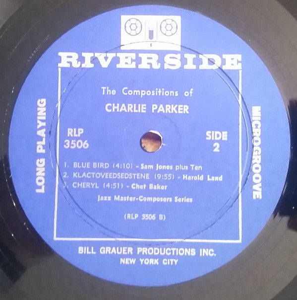 Various - The Compositions of Charlie Parker (Vinyl, LP, Compilation, Mono) Very Good Plus (VG+) / Very Good Plus (VG+)