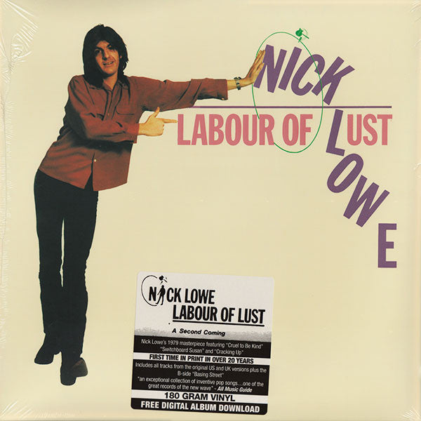 Nick Lowe - Labour Of Lust (Vinyl, LP, Album, Reissue) Very Good Plus (VG+) / Very Good Plus (VG+)