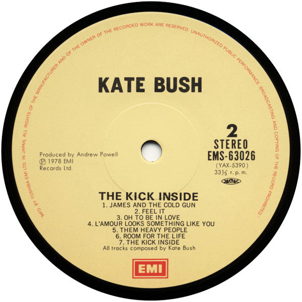 Kate Bush - The Kick Inside = 天使と小悪魔 (Vinyl, LP, Album, Reissue, St...