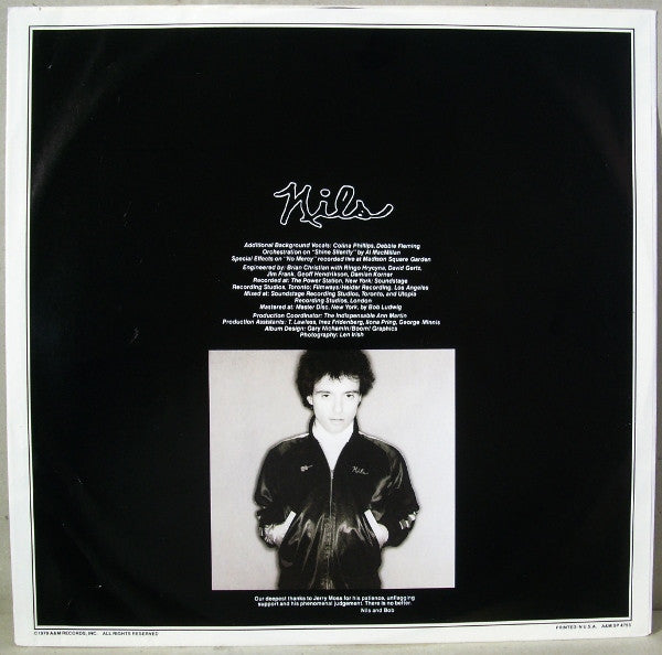 Nils Lofgren - Nils (Vinyl, LP, Album, Stereo) Good Plus (G+) / Very Good (VG)