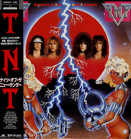 TNT (15) - Knights Of The New Thunder (Vinyl, LP, Album) Very Good Plus (VG+) / Very Good Plus (VG+)