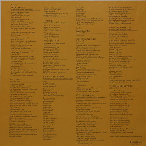 Earth, Wind & Fire - Raise! = Goddess of the Sky (Vinyl, LP, Album) Very Good Plus (VG+) / Very Good Plus (VG+)