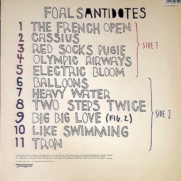 Foals - Antidotes (Vinyl, LP, Album) Very Good Plus (VG+) / Very Good Plus (VG+)