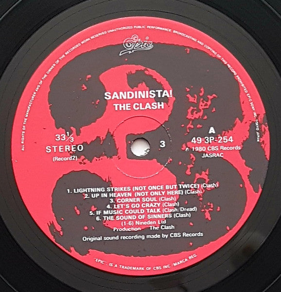 The Clash - Sandinista! (3xVinyl, LP, Album) Very Good Plus (VG+) / Very Good Plus (VG+)