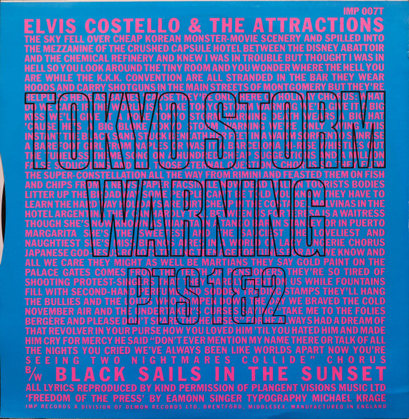 Elvis Costello & The Attractions - Tokyo Storm Warning Pts 1 & 2 (V...
