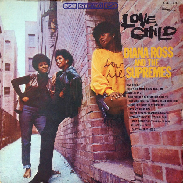 The Supremes - Love Child = ラブ・チャイルド (Vinyl, LP, Album, Stereo) Very Good (VG) / Very Good (VG)
