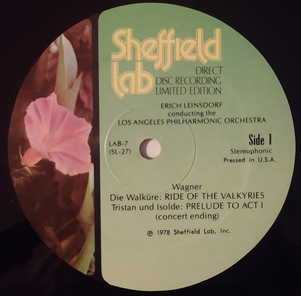 Richard Wagner - Die Walküre: Ride Of The Valkyries / Tristan Und Isolde: Prelude To Act I / Götterdämmerung: Siegfried’s Funeral Music / Siegfried: Forest Murmurs (Vinyl, LP, Limited Edition, Repress, Stereo) Very Good (VG) / Very Good (VG)