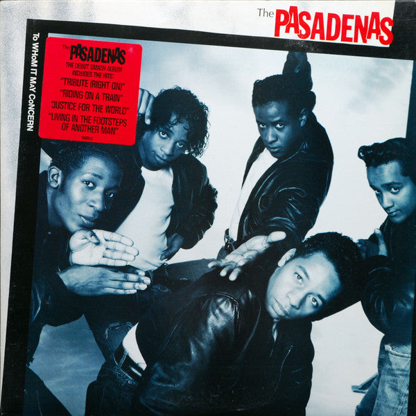 The Pasadenas - To Whom It May Concern (Vinyl, LP, Album, Stereo) Very Good Plus (VG+) / Very Good (VG)
