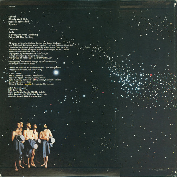 Supertramp - Crime Of The Century (Vinyl, LP, Album, Reissue)