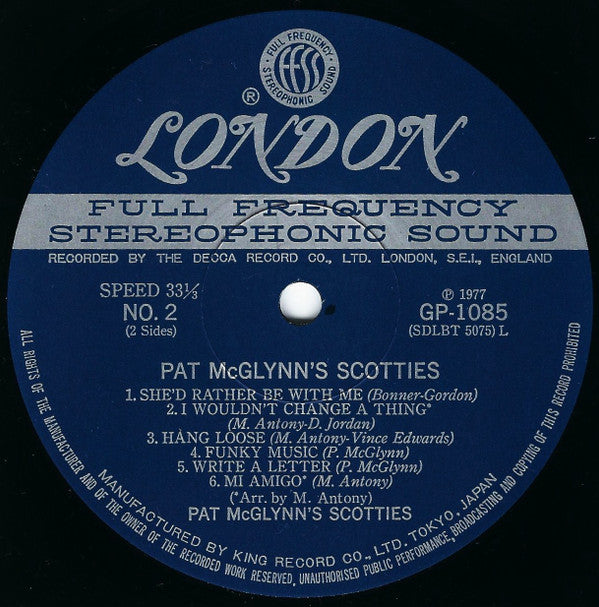 Pat McGlynn's Scotties - Pat McGlynn's Scotties (Vinyl, LP, Album)
