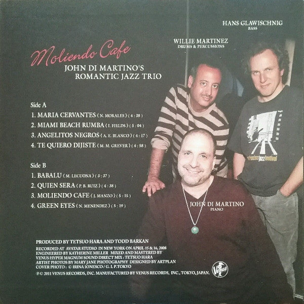 Romantic Jazz Trio - Moliendo Cafe (Vinyl, LP, Album) Very Good Plus (VG+) / Near Mint (NM or M-)
