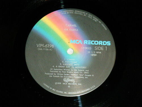 Joe Sample - Carmel (Vinyl, LP, Album, Reissue)