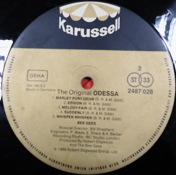Bee Gees - Odessa (2xVinyl, LP, Album, Reissue) Very Good Plus (VG+) / Very Good (VG)