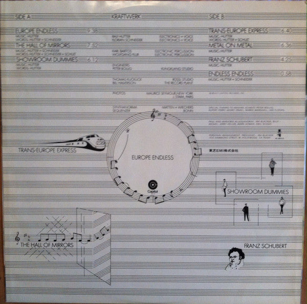 Kraftwerk - Trans-Europe Express (Vinyl, LP, Album, Promo, Stereo) Very Good Plus (VG+) / Very Good (VG)