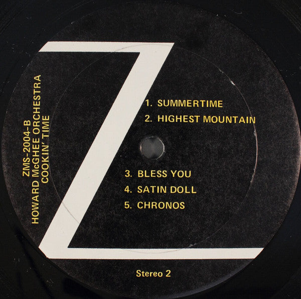Howard McGhee And His Orchestra - Cookin' Time (Vinyl, LP, Stereo) Mint (M) / Mint (M)