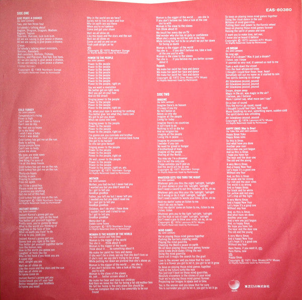 John Lennon - Shaved Fish (Vinyl, LP, Compilation, Reissue, Stereo)