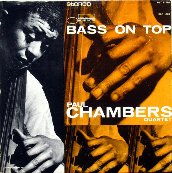 Paul Chambers Quartet - Bass On Top (Vinyl, LP, Album, Reissue, Ste...