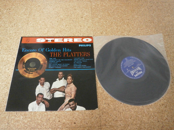 The Platters - Encore Of Golden Hits (Vinyl, LP, Compilation, Stereo) Good Plus (G+) / Very Good (VG)