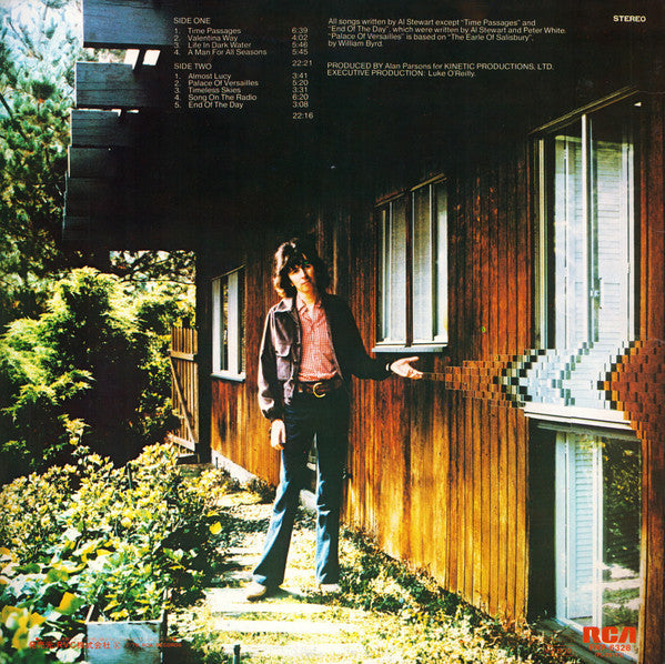 Al Stewart - Time Passages (Vinyl, LP, Album, Stereo) Very Good (VG) / Good Plus (G+)