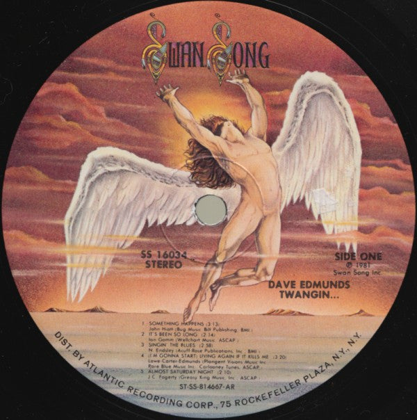 Dave Edmunds - Twangin... (Vinyl, LP, Album) Very Good Plus (VG+) / Very Good (VG)