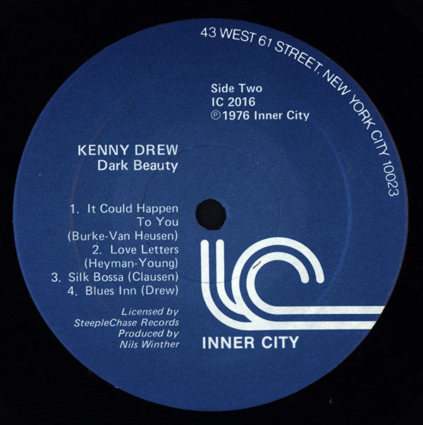 The Kenny Drew Trio - Dark Beauty (Vinyl, LP, Album, Reissue, Stereo) Very Good (VG) / Very Good (VG)