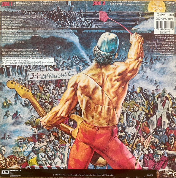 Frank Zappa - The Man From Utopia (Vinyl, LP, Album, Reissue, Remastered) Very Good (VG) / Good Plus (G+)