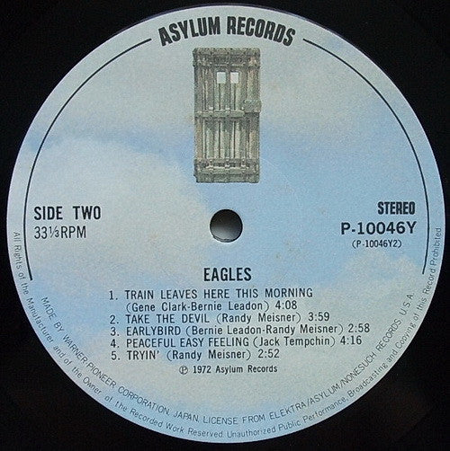 Eagles - Eagles (Vinyl, LP, Album, Reissue) Near Mint (NM or M-) / Very Good Plus (VG+)