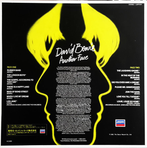 David Bowie - Another Face (Vinyl, LP, Compilation)